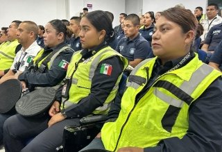 Imparte Gobierno de la Ciudad Taller de Seguridad Vial a personal de la Secretar&iacute;a de Seguridad Ciudadana