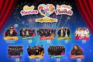 &iquest;Qui&eacute;n estar&aacute; en el FORO ART&Iacute;STICO de la feria de #Puebla2022 adem&aacute;s de Marc Anthony? ... Checa la lista
