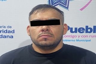 SSC Puebla detiene a &ldquo;El Pav&oacute;n&rdquo; integrante de la banda delictiva &ldquo;Los AG&rdquo;