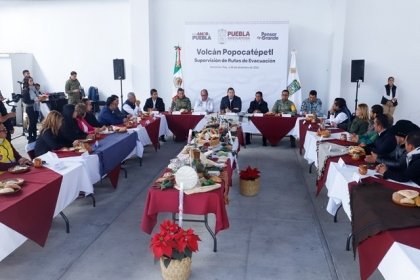 En territorio, el gobernador Armenta supervisa rutas del Popocat&eacute;petl