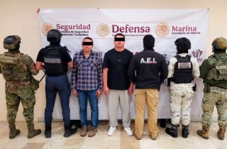 Trabajo coordinado permite detenci&oacute;n de dos presuntos integrantes del &ldquo;CJNG&rdquo;