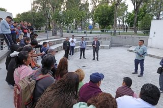 Gobierno Estatal acerca informaci&oacute;n y beneficios del sistema de transporte por cable