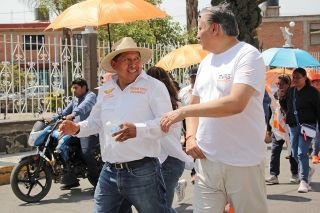 La ola naranja lleg&oacute; a Coronango con Fernando Morales y Demetrio Romero.&nbsp;