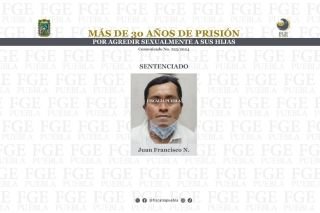 M&aacute;s de 30 de a&ntilde;os de prisi&oacute;n a ped&oacute;filo; agredi&oacute; y abus&oacute; sexualmente a sus hijas