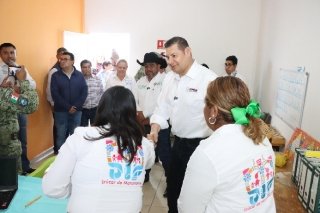 Alista SEDIF 860 refugios temporales ante posibles situaciones de emergencia o desastre