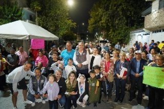 Inaugura Pepe Chedraui modernizaci&oacute;n de luminarias LED en la cabecera auxiliar de San Baltazar Campeche