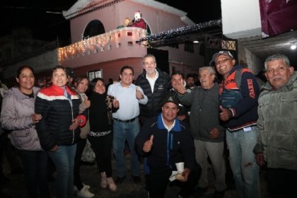 Entrega Pepe Chedraui modernizaci&oacute;n de luminarias en puntos de San Baltazar Campeche y La Libertad