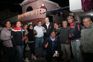 Entrega Pepe Chedraui modernizaci&oacute;n de luminarias en puntos de San Baltazar Campeche y La Libertad