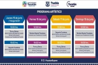 Ayuntamiento de Puebla y gobierno de Yucat&aacute;n invitan a participar en encuentro tur&iacute;stico y gastron&oacute;mico