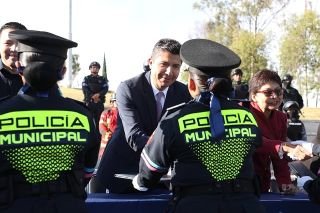 Puebla capital fortalece el cuerpo de seguridad con 61 nuevos polic&iacute;as