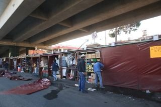 Ayuntamiento de Puebla recupera espacio p&uacute;blico en inmediaciones del mercado de Amalucan