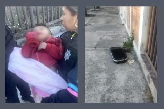 SSC rescata a ni&ntilde;o enmaletado en la Loma&nbsp;