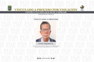 Violador de una ni&ntilde;a de 7 a&ntilde;os es vinculado a proceso