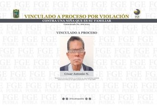 Violador de una ni&ntilde;a de 7 a&ntilde;os es vinculado a proceso