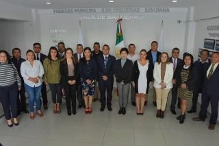 Academia municipal de polic&iacute;a de Puebla fue sede de la sesi&oacute;n del CARC