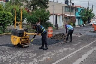 M&aacute;s de dos mil baches atendidos en &uacute;ltimos d&iacute;as por el Ayuntamiento de Puebla&nbsp;