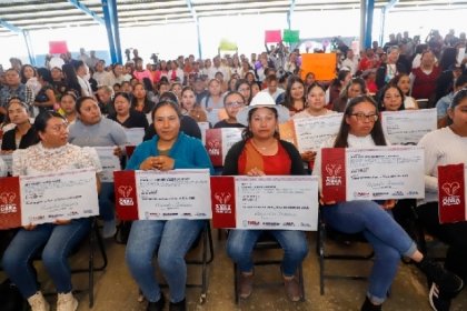 Con seguridad, justicia y riqueza comunitaria Puebla avanza