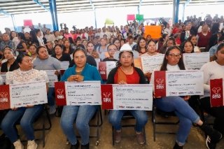 Con seguridad, justicia y riqueza comunitaria Puebla avanza
