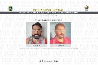 Abusadores sexuales de menores de edad fueron vinculados a proceso