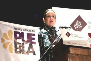 Ana Luc&iacute;a Hill asumir&aacute; temporalmente la gubernatura de Puebla