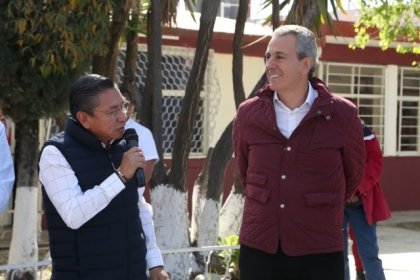 Acerca Pepe Chedraui obras educativas a la ni&ntilde;ez poblana