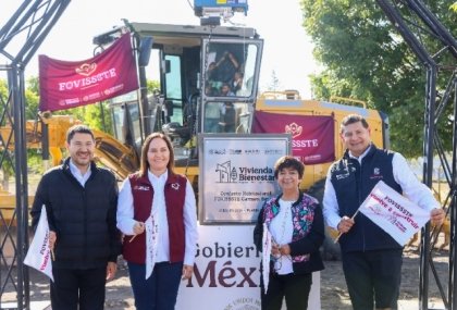 Gobierno estatal y FOVISSSTE social para trabajadores