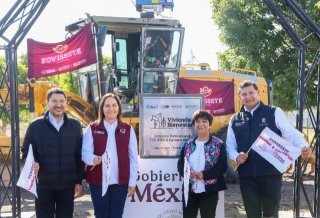 Gobierno estatal y FOVISSSTE social para trabajadores