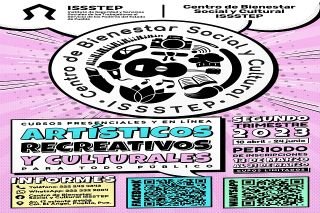 Invita Centro Cultural ISSSTEP a talleres art&iacute;sticos y recreativos