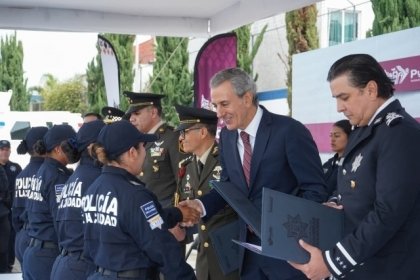 Reconoce Pepe Chedraui a Polic&iacute;as de la Ciudad en su D&iacute;a