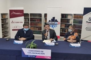 Bienestar Municipal y CCSyJ firman convenio de colaboraci&oacute;n para ampliar esquemas de seguridad ciudadana en Puebla