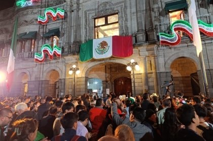 &iexcl;Viva M&eacute;xico! Puebla se llena de fiesta y m&uacute;sica en el Grito de Independencia