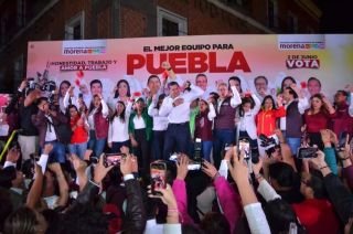 Alejandro Armenta y Pepe Chedraui inician campa&ntilde;a desde el coraz&oacute;n de Puebla