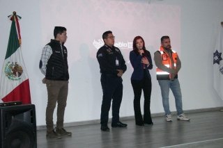 Imparte Gobierno de la Ciudad Taller de Seguridad Vial a personal de la Direcci&oacute;n Municipal de Protecci&oacute;n Civil