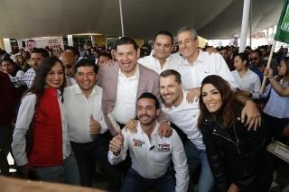 To&ntilde;o L&oacute;pez reconoce el liderazgo de Armenta en el inicio de su campa&ntilde;a&nbsp;