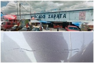 &iexcl;Cuidado en el Mercado Zapata! Denuncian extorsiones y vandalismo por supuestas "cuotas" de la 28 de Octubre