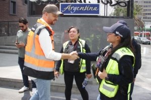 Supervis&oacute; David Aysa el Programa Estaci&oacute;nate Aqu&iacute; en el corredor Ju&aacute;rez &ndash; Santiago