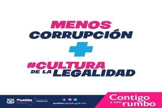 Coordinaci&oacute;n de regidur&iacute;as del ayuntamiento de Puebla lanza la campa&ntilde;a #Culturadelalegalidad