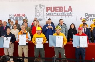 Respuesta efectiva y saldo blanco en atenci&oacute;n del Gobierno de Puebla a emergencias forestales e inundaciones