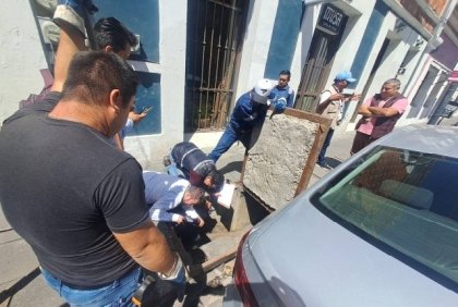 Realiza Gobierno de la Ciudad recorridos para identificar y atender puntos de riesgo de inundaci&oacute;n en el Centro Hist&oacute;rico