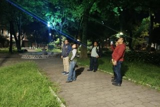 Realiza Contralor&iacute;a Municipal supervisi&oacute;n nocturna de nuevas luminarias