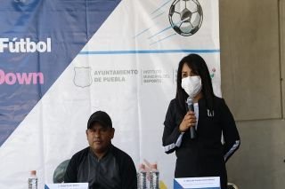 Ayuntamiento de Puebla y Guerreros de la Franja presentan el &ldquo;1er. Festival de F&uacute;tbol para personas con S&iacute;ndrome de Down&rdquo;