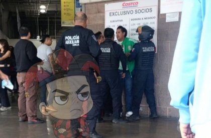 Detienen a un hombre en Costco por intento de robo