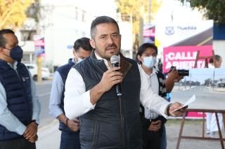 Ayuntamiento de Puebla avanza en construcci&oacute;n de calles; ahora en Guadalupe del Conde