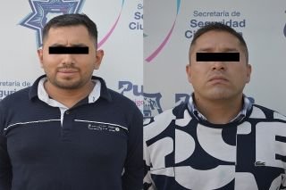 Dos asaltantes de cuentahabientes fueron detenidos: polic&iacute;a municipal de Puebla