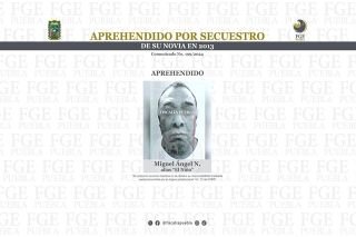 Aprehendido por secuestro de su novia en 2013