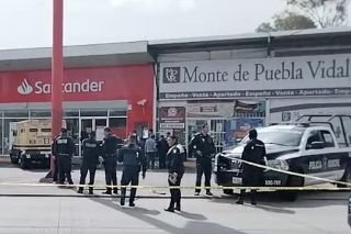 Balacera en la 11 sur, deja dos lesionados tras asalto a camioneta de Cometra