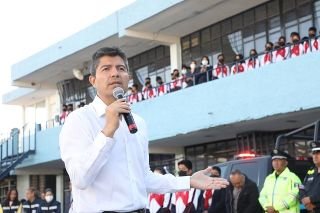 Ayuntamiento de Puebla realiza 'Rally por tu Seguridad' en la secundaria H&eacute;roes de la Reforma