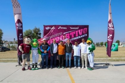 El IMDP lleva a cabo la primera edici&oacute;n del Circuito Deportivo Itinerante en San Sebasti&aacute;n de Aparicio