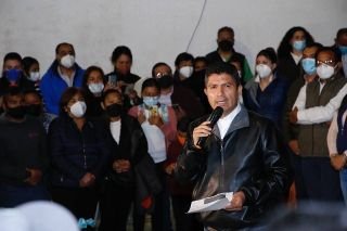 Llega la "caminata por la seguridad" a San Jer&oacute;nimo Caleras