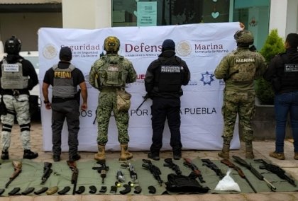 Coordinaci&oacute;n interinstitucional permite asegurar inmueble con armamento y drogas